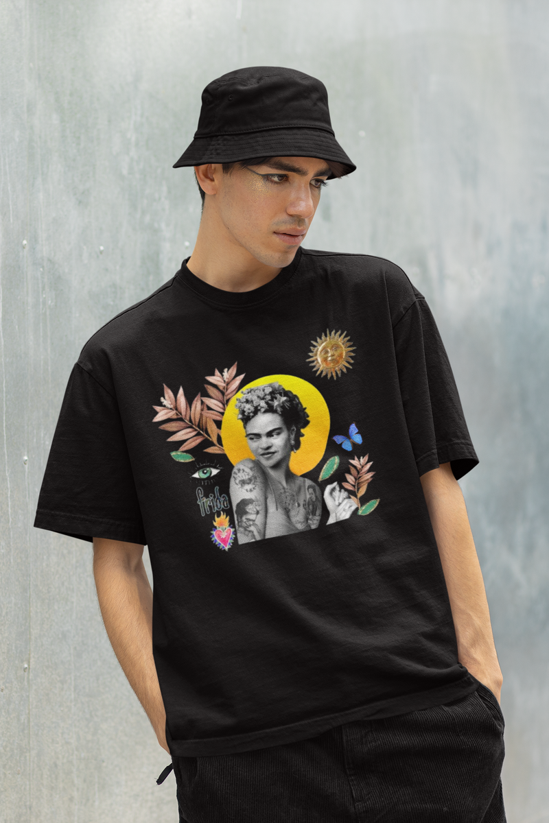 Nome do produto: T-shirt Tradicional Frida Kahlo