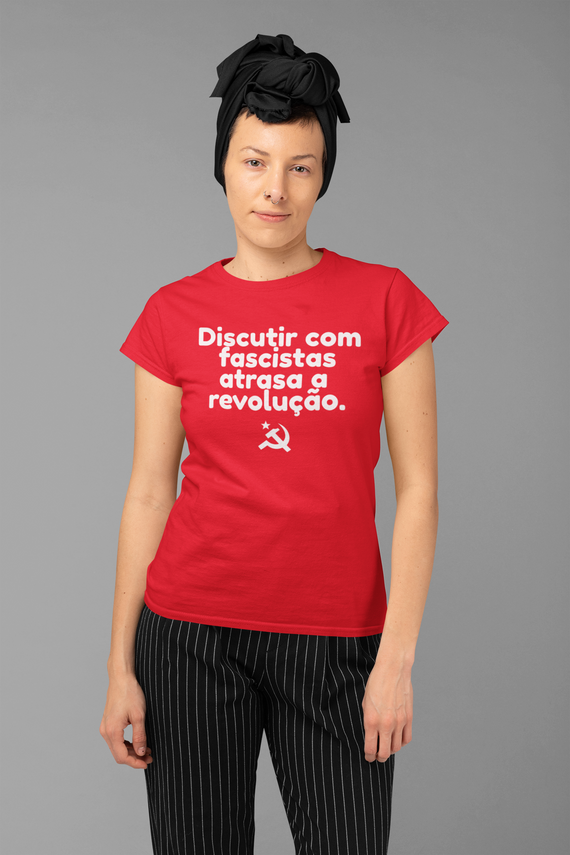 T-shirt Baby Look Revolução