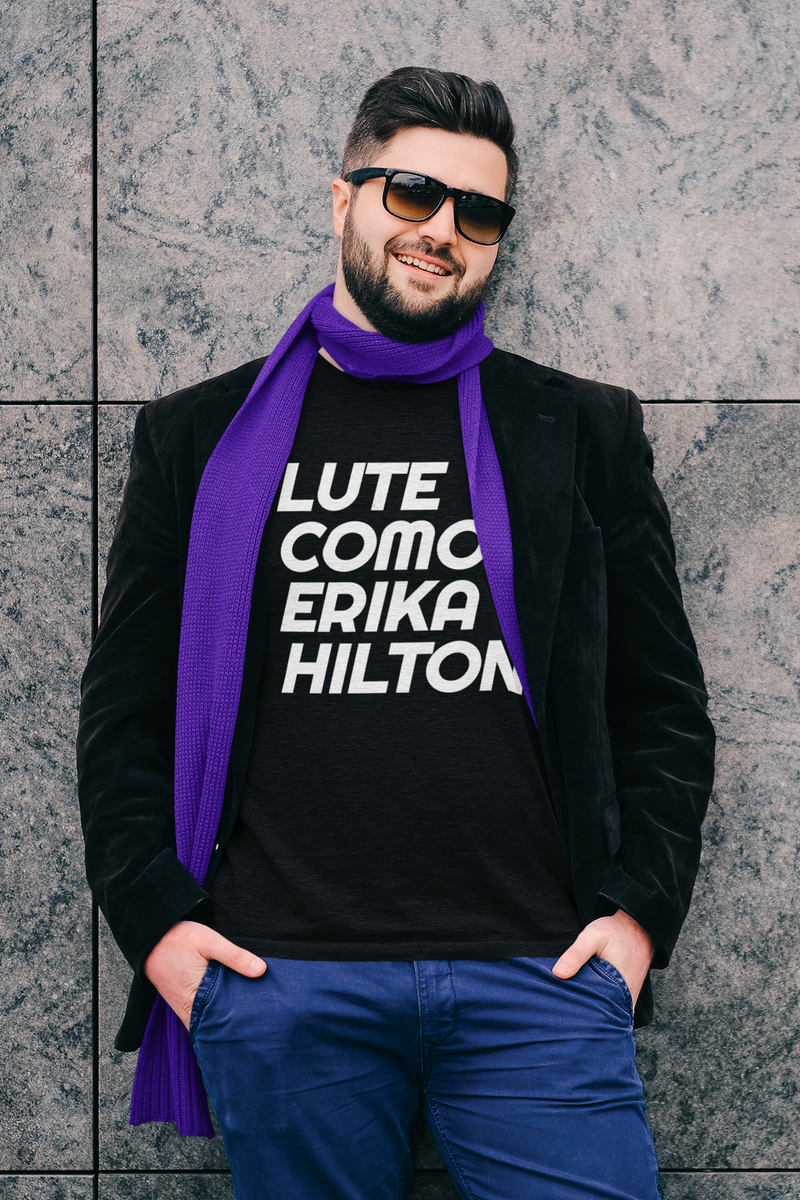 Nome do produto: T-shirt Plus Size Erika Hilton