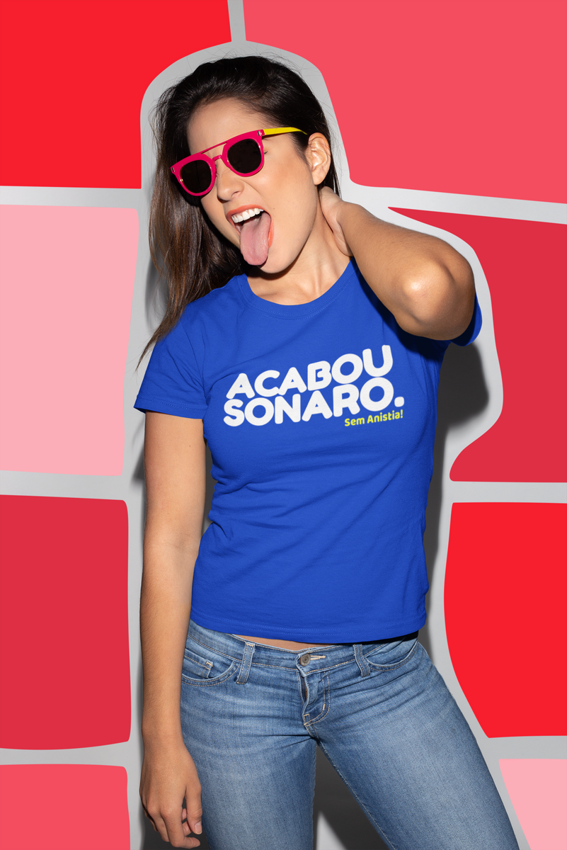 Nome do produto: T-shirt Baby Look ACABOUSONARO