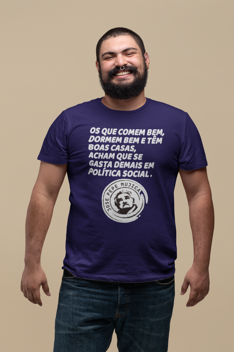 Nome do produto: T-shirt Plus Size Pepe Mujica