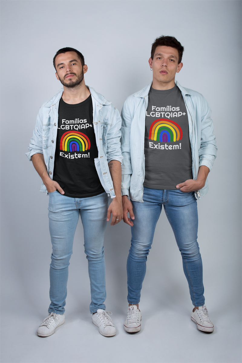 Nome do produto: T-shirt Tradicional Famílias LGBTQIAP+