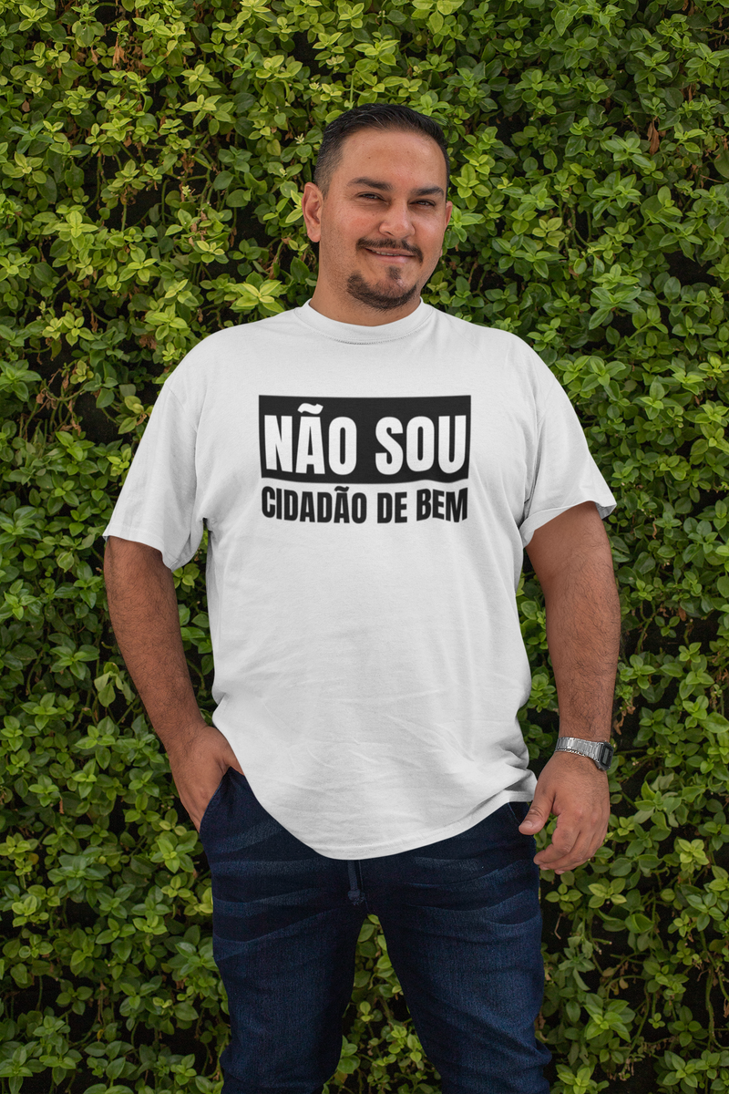 Nome do produto: T-shirt Plus Size NÃO SOU