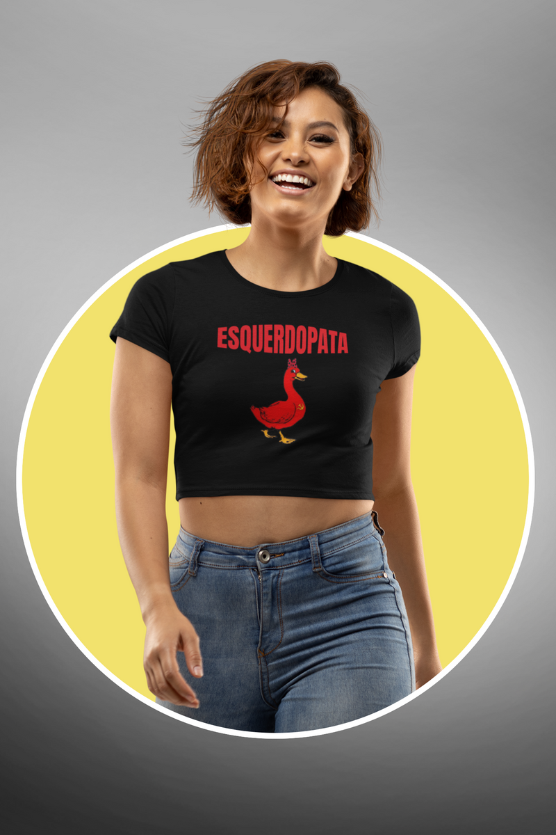 Nome do produto: Cropped Esquerdopata