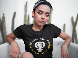 Nome do produtoT-shirt Baby Look Cultura do Estupro