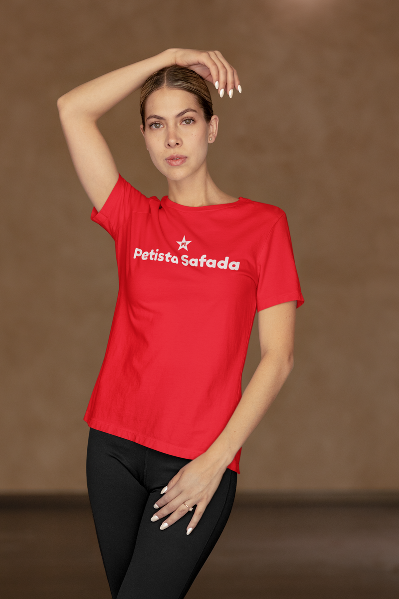 Nome do produto: T-shirt Tradicional Petista Safada