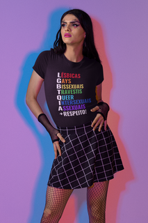 Nome do produtoT-shirt Baby Look LGBTQIA+