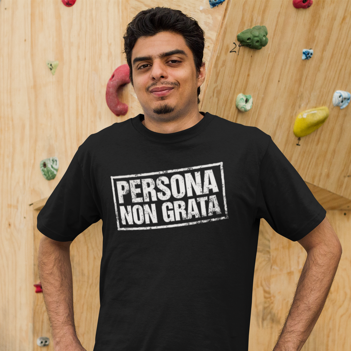 Nome do produto: T-shirt Tradicional Persona Non Grata (sem estrela)