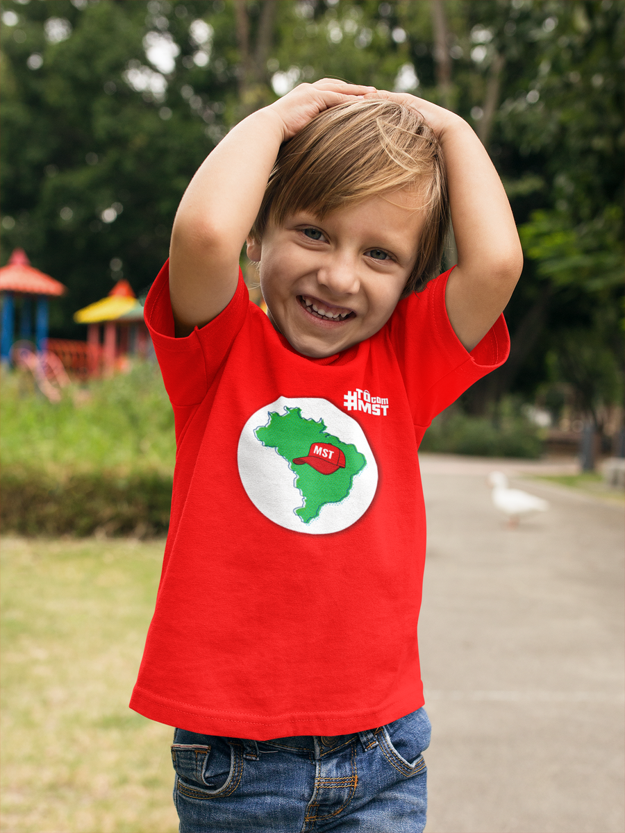 Nome do produto: T-shirt Infantil TÔ COM MST