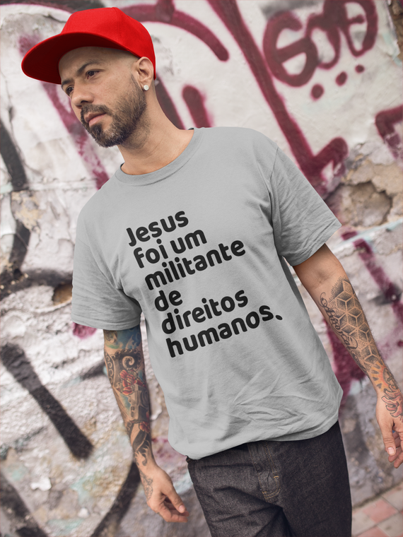 T-shirt Tradicional Jesus Militante