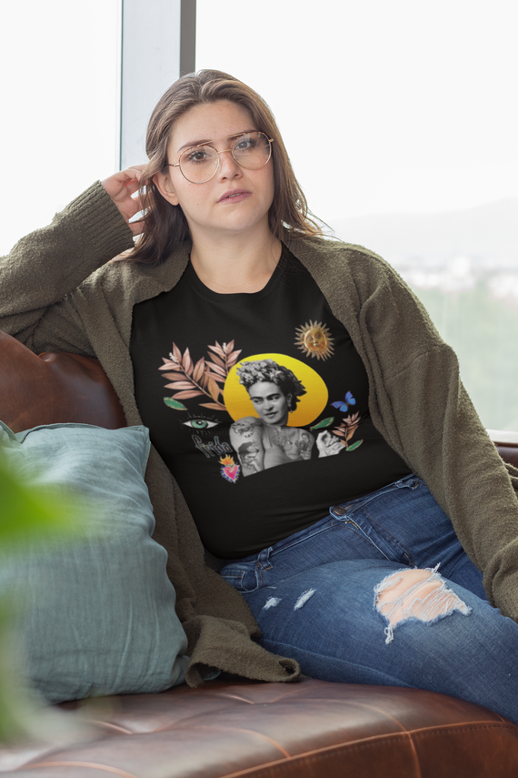 T-shirt Plus Size Frida Kahlo