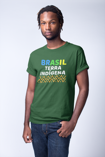 Nome do produtoT-shirt Tradicional BRASIL TERRA  INDÍGENA