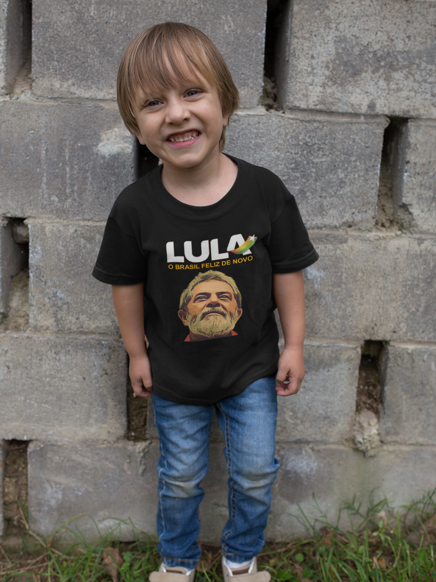 Nome do produto: T-shirt Infantil LULA BR