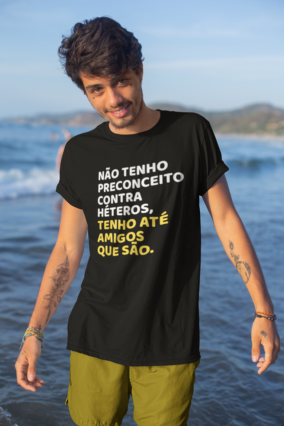 T-shirt Tradicional Amigos que são