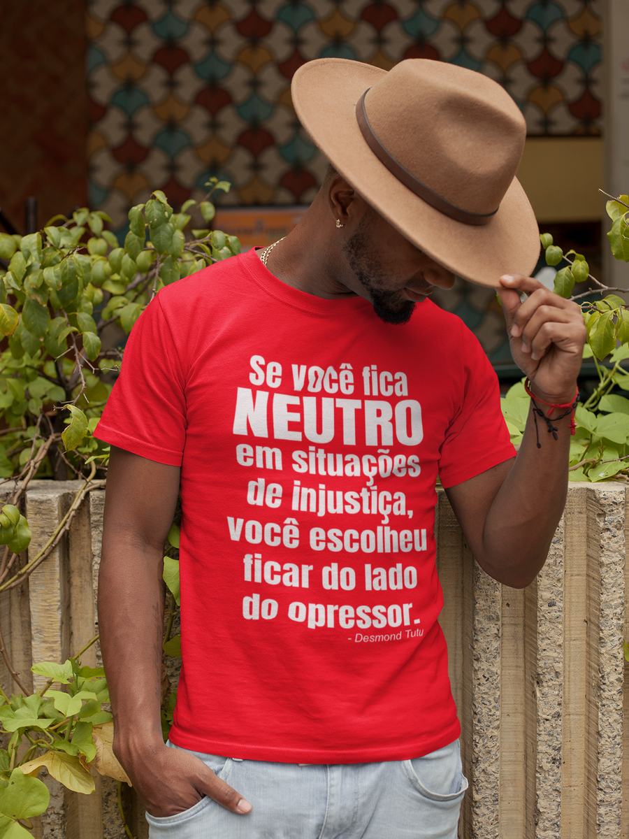 Nome do produto: T-shirt Tradicional Desmond Tutu