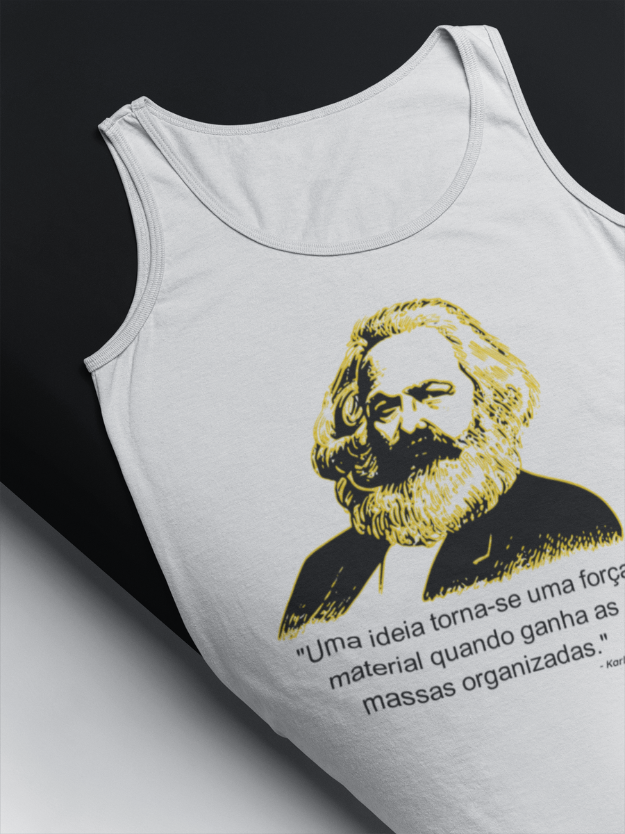 Nome do produto: Regata UNISSEX Karl Marx