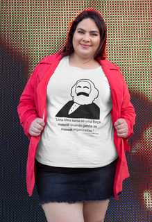 Nome do produtoT-shirt Plus Size Karl Marx