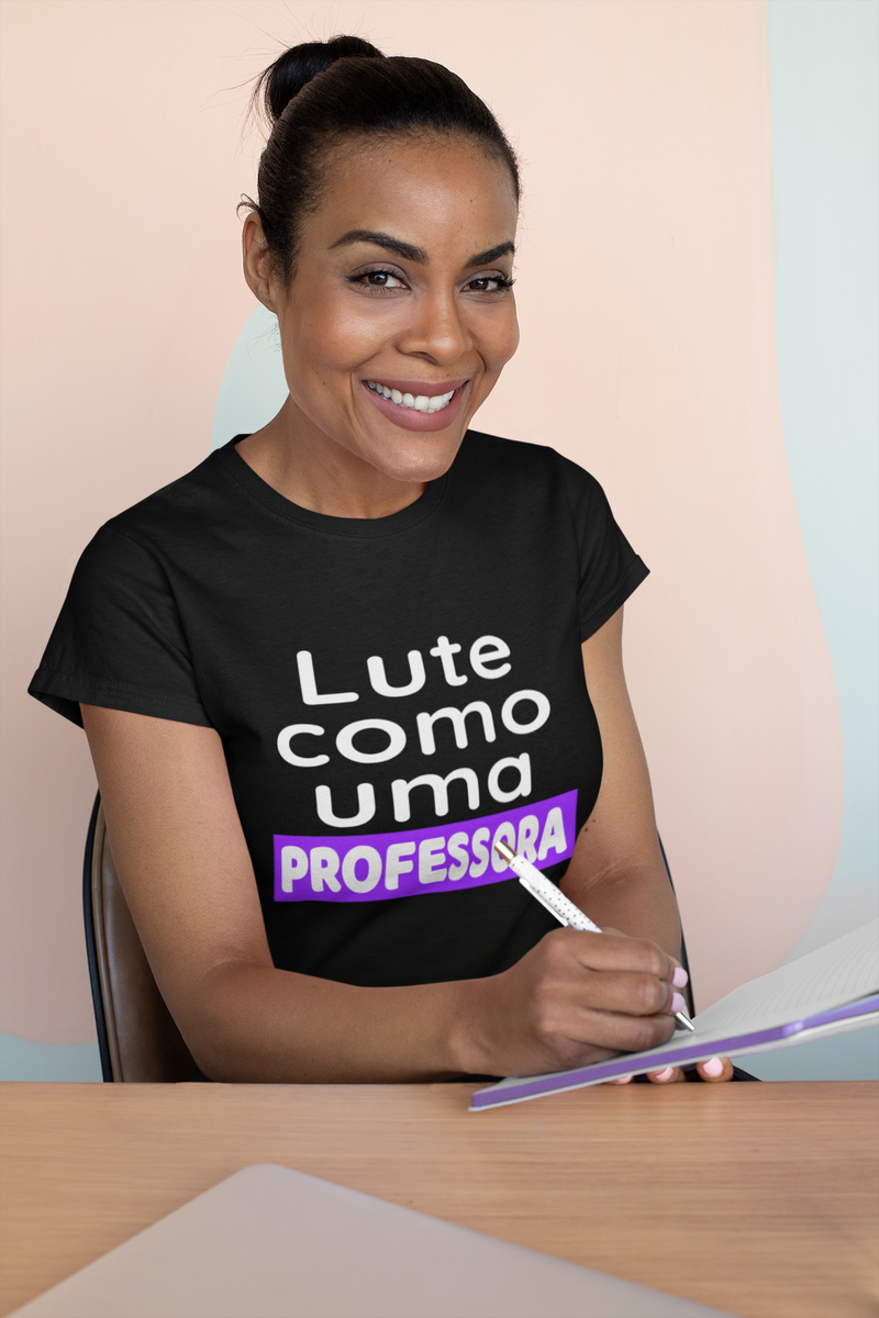 Nome do produto: T-shirt Baby Look PROFESSORA