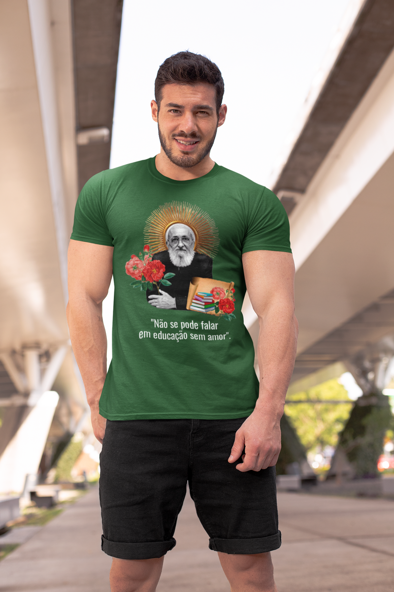Nome do produto: T-shirt Tradicional Paulo Freire