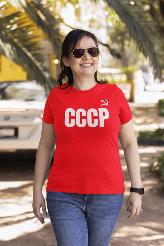 T-shirt Baby Look CCCP