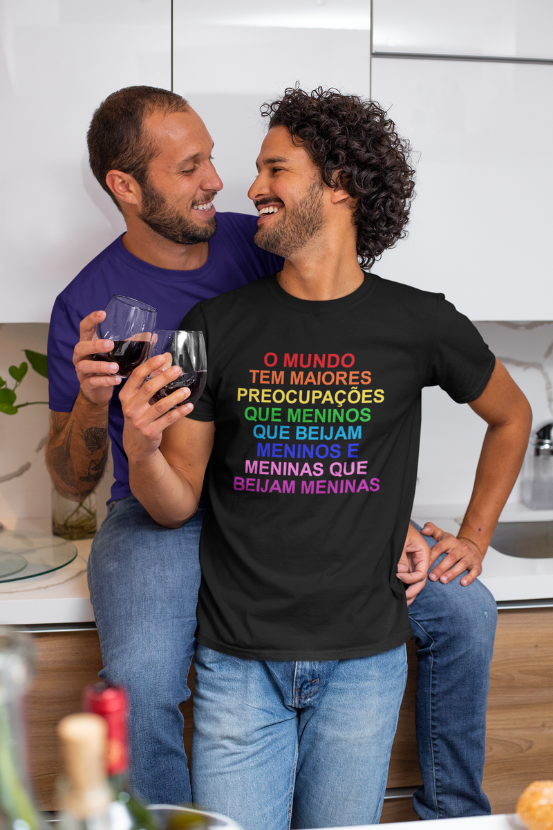 Nome do produto: T-shirt Tradicional Meninos e Meninas