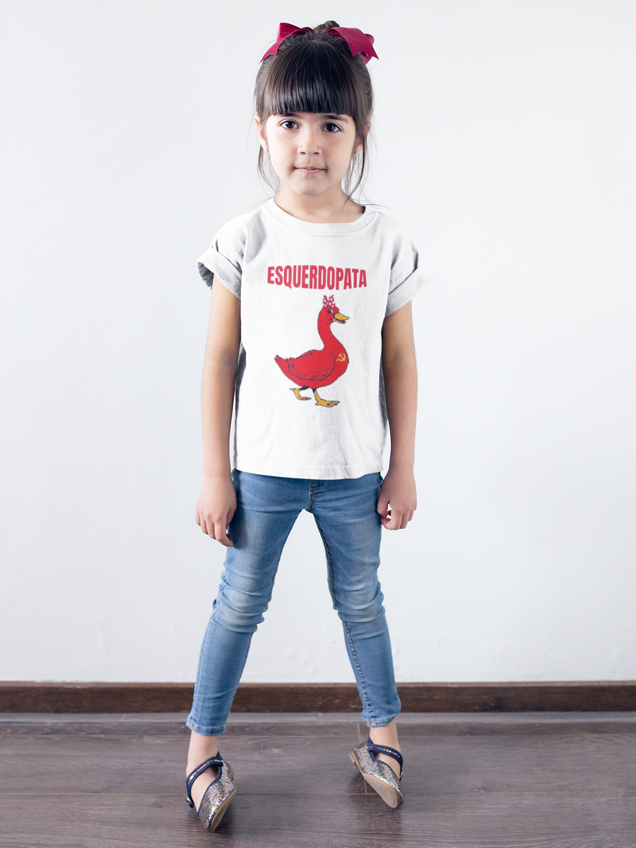 Nome do produto: T-shirt Infantil Esquerdopata