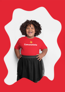 Nome do produtoT-shirt Infantil Comunistinha