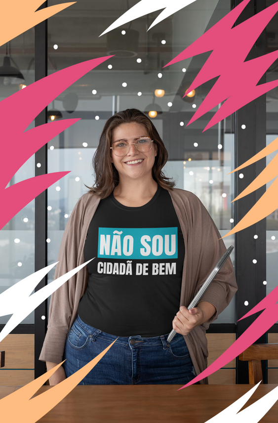 T-shirt Plus Size NÃO SOU