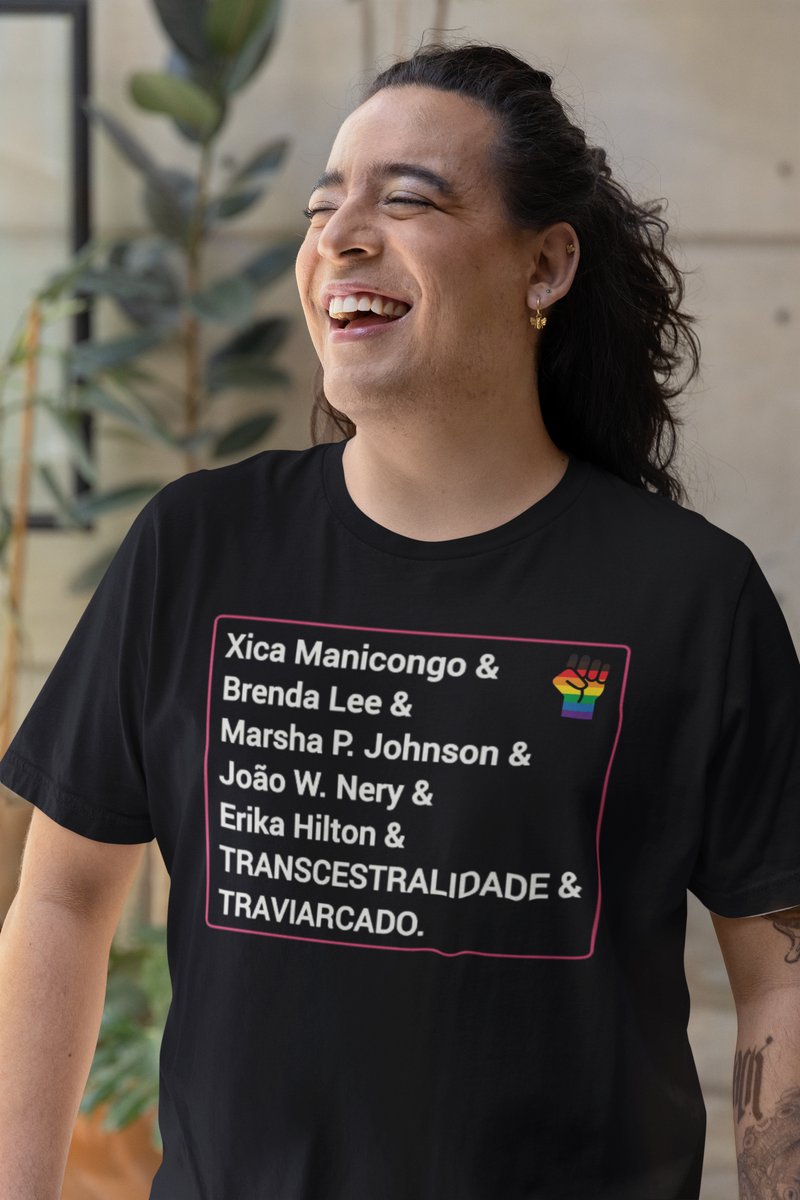 Nome do produto: T-shirt Tradicional Transcestralidade