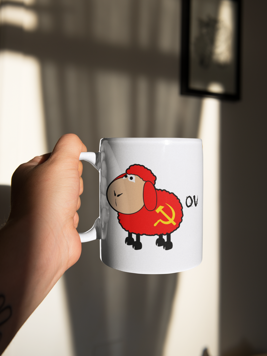 Nome do produto: Caneca Ovelha Comunista