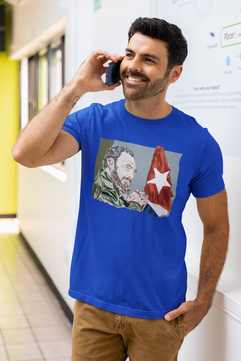 Nome do produto: T-shirt Tradicional Fidel Castro