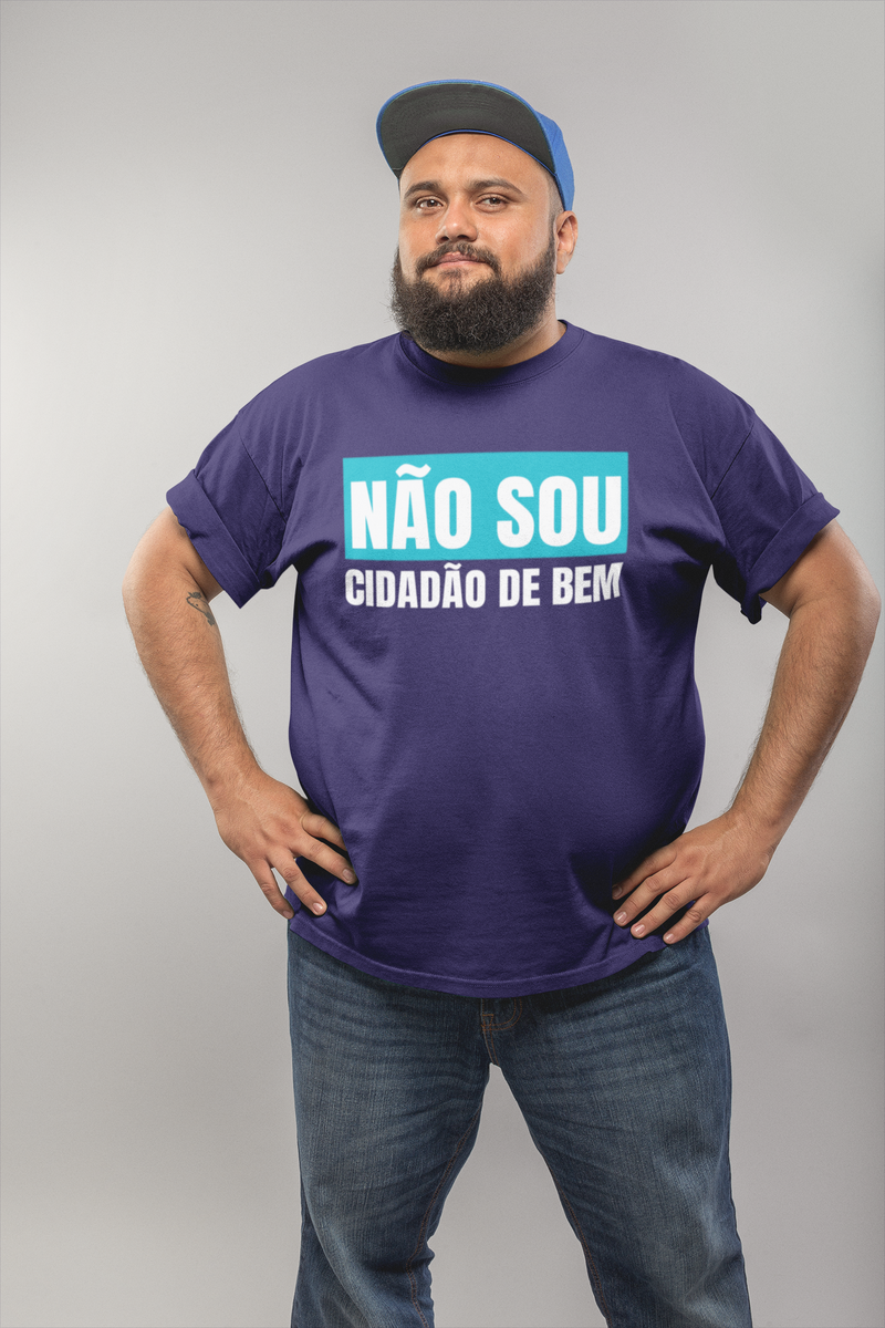 Nome do produto: T-shirt Plus Size NÃO SOU