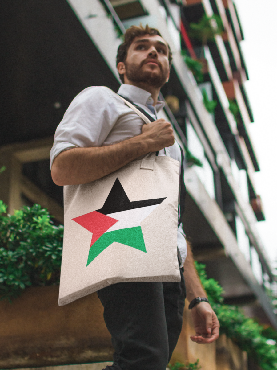 Nome do produto: Ecobag Estrela Palestina