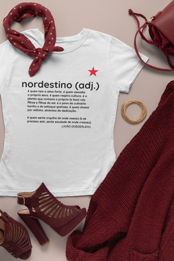T-shirt Feminina Nordestino