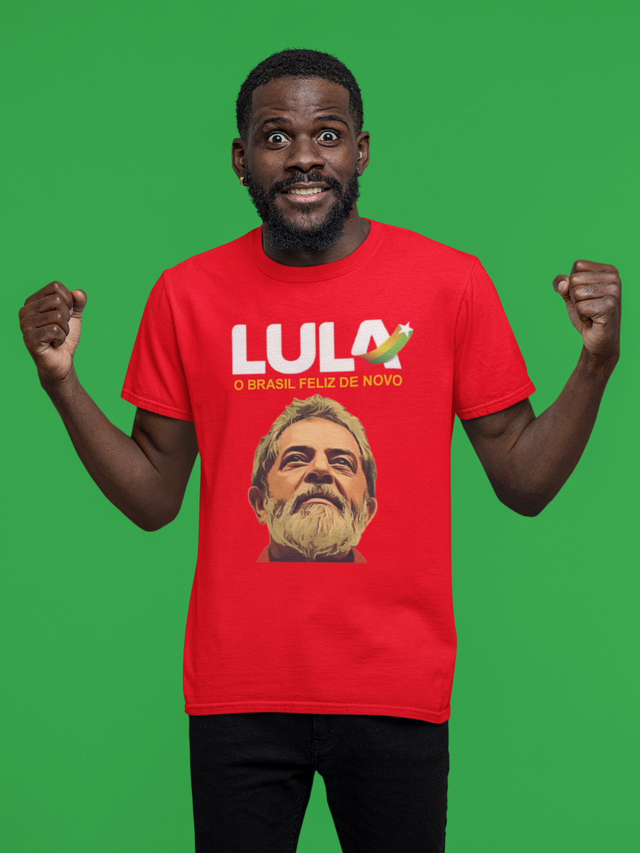 Nome do produto: T-shirt Masculina LULA BR