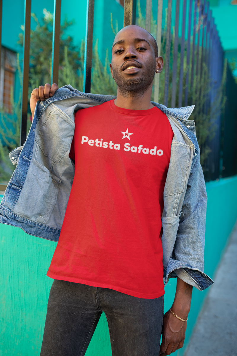 Nome do produto: T-shirt Tradicional Petista Safado