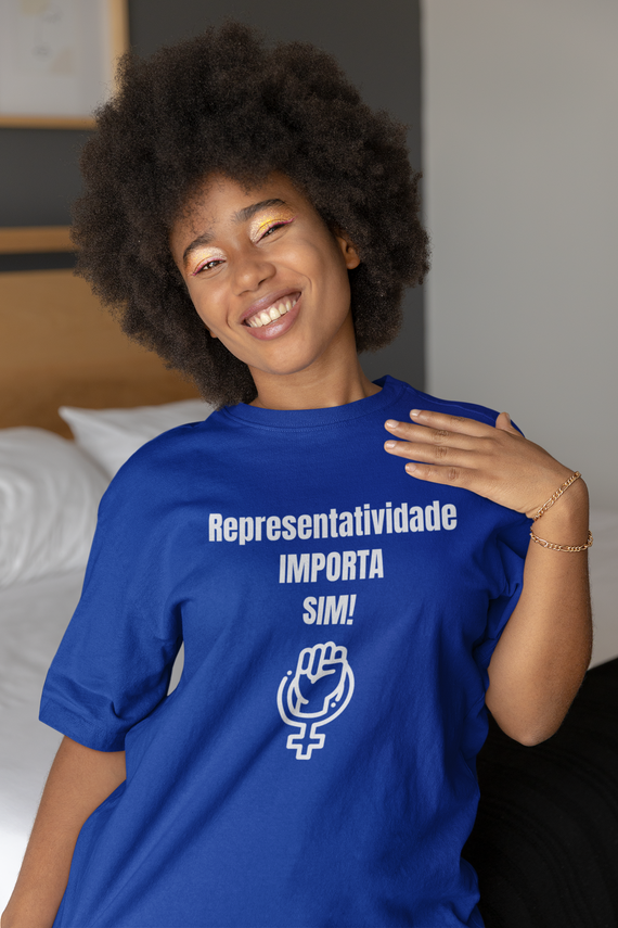 T-shirt Tradicional Representatividade