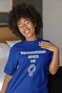 Nome do produtoT-shirt Tradicional Representatividade