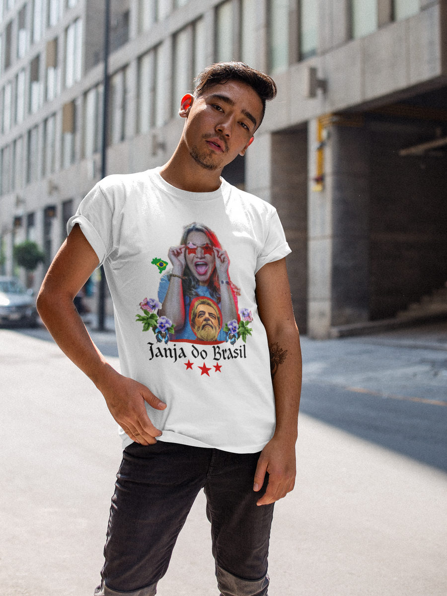 Nome do produto: T-shirt Tradicional Janja do Brasil