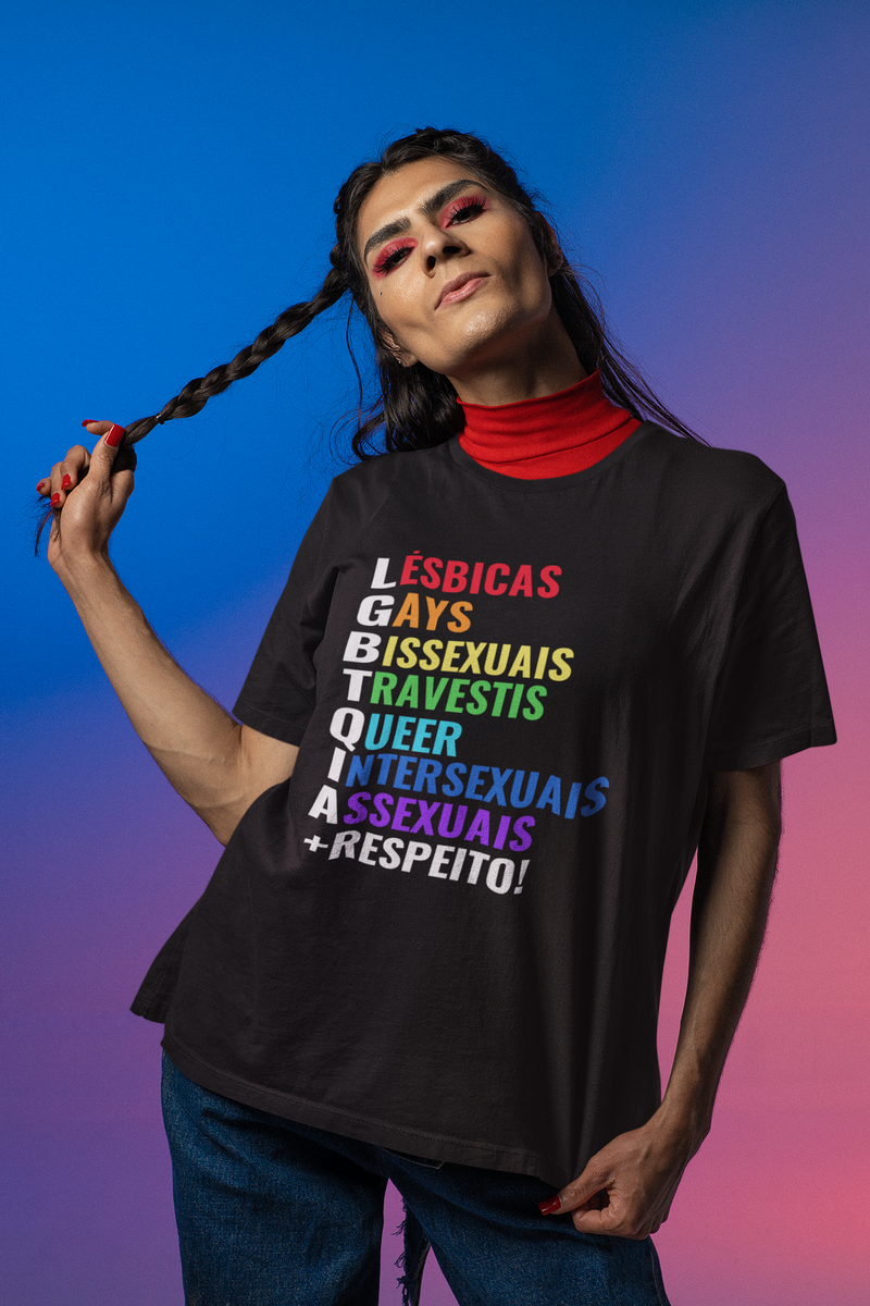 Nome do produto: T-shirt Tradicional LGBTQIA+