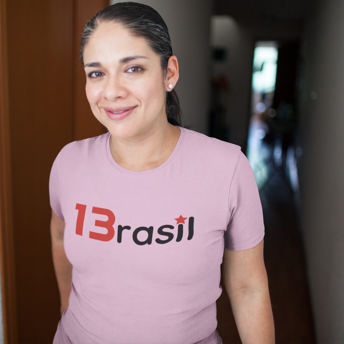 Nome do produto: T-shirt Baby Look 13rasil