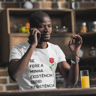 Nome do produtoT-shirt Tradicional Serei Resistência