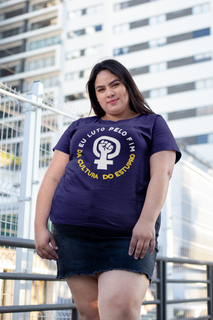 Nome do produtoT-shirt Plus Size Cultura do Estupro