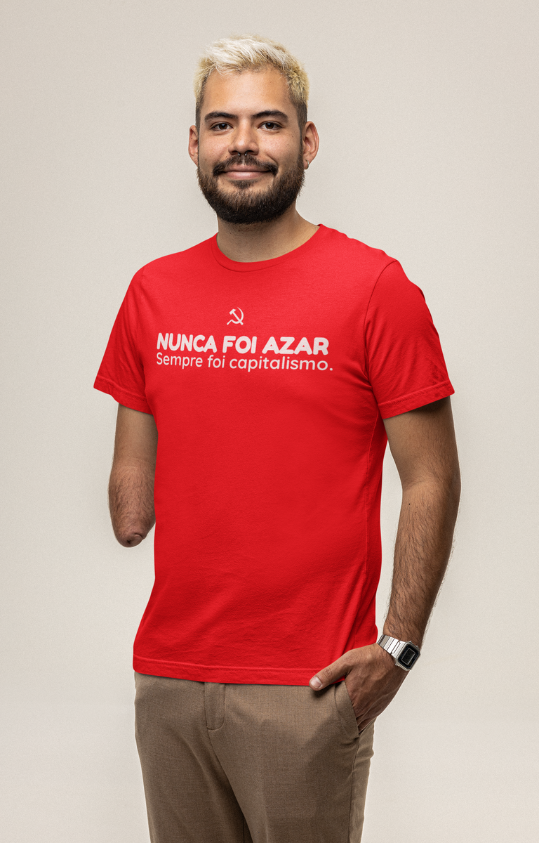 Nome do produto: T-shirt Tradicional Capitalismo