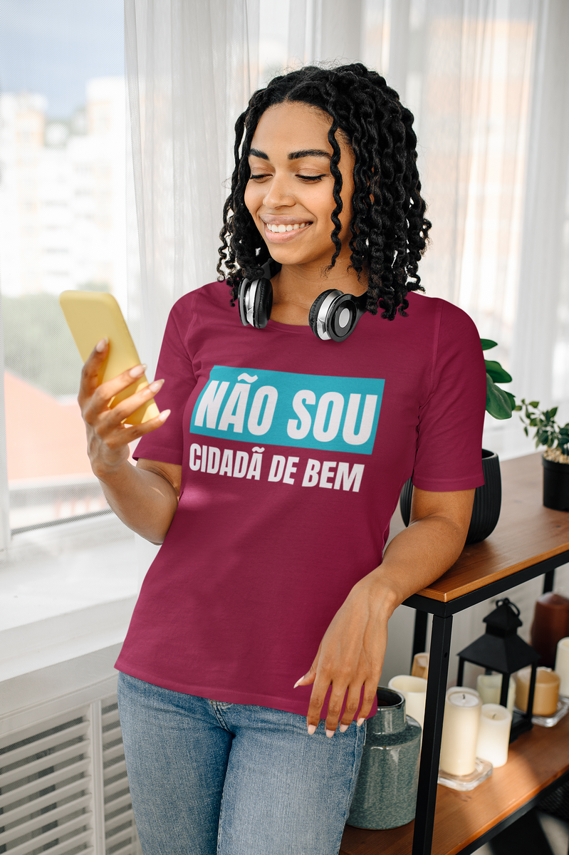 Nome do produto: T-shirt Tradicional NÃO SOU