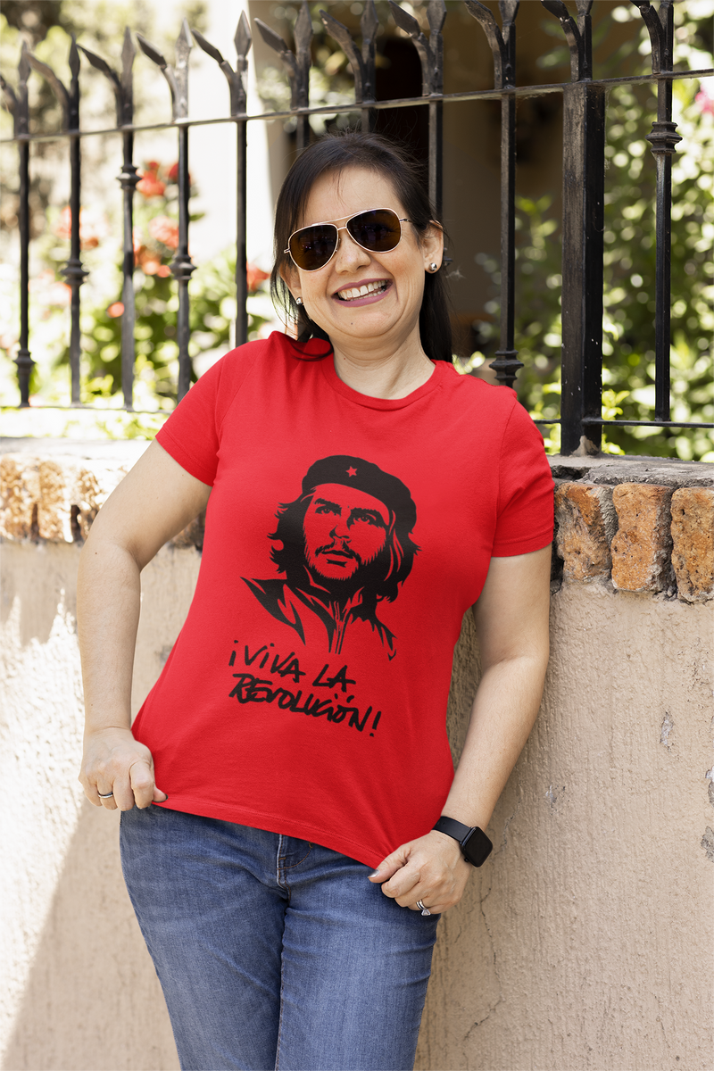 Nome do produto: T-shirt Baby Look Che Guevara