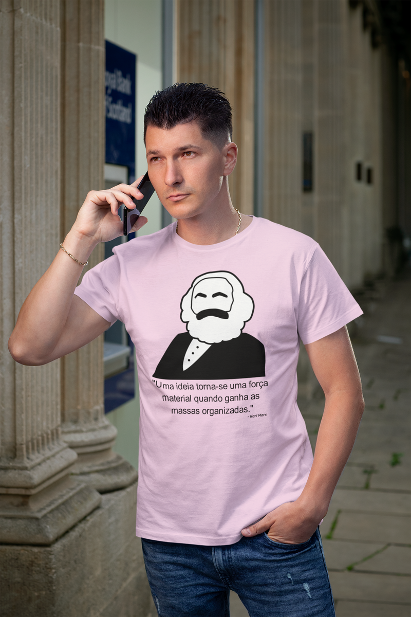 Nome do produto: T-shirt Tradicional Karl Marx