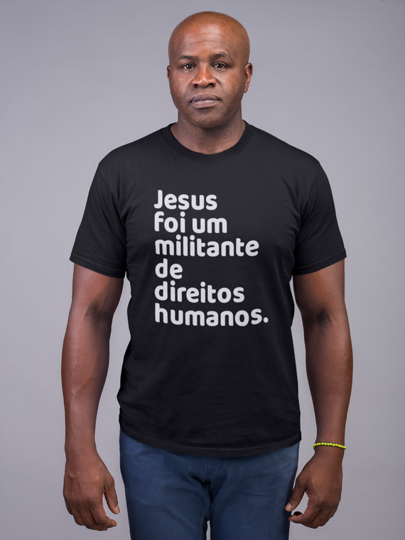 T-shirt Tradicional Jesus Militante