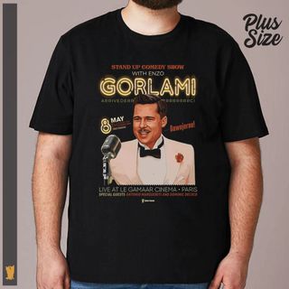 Nome do produtoPlus Size Gorlami - Bastardos Comedy Show