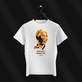 Nome do produto  Camiseta - Liberdade, Mandela